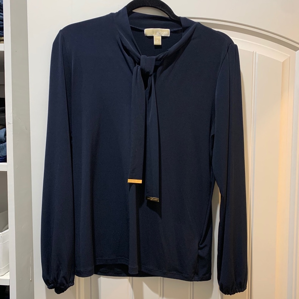 Navy Blue Dress top perfect for work